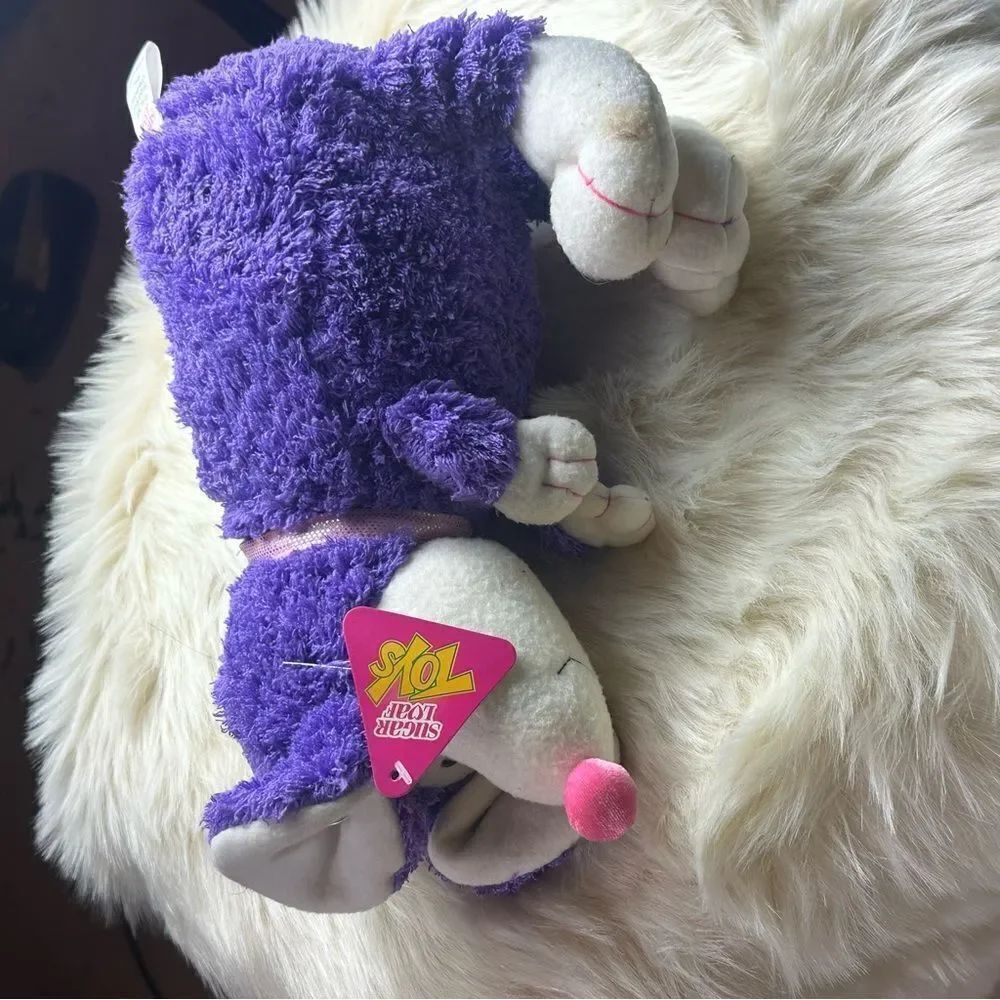 Purple Plush Toy VINTAGE - Picture 10 of 10